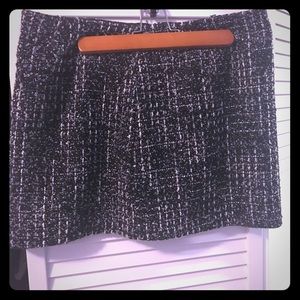 Short Skirt (Black, grey, & white) Forever 21